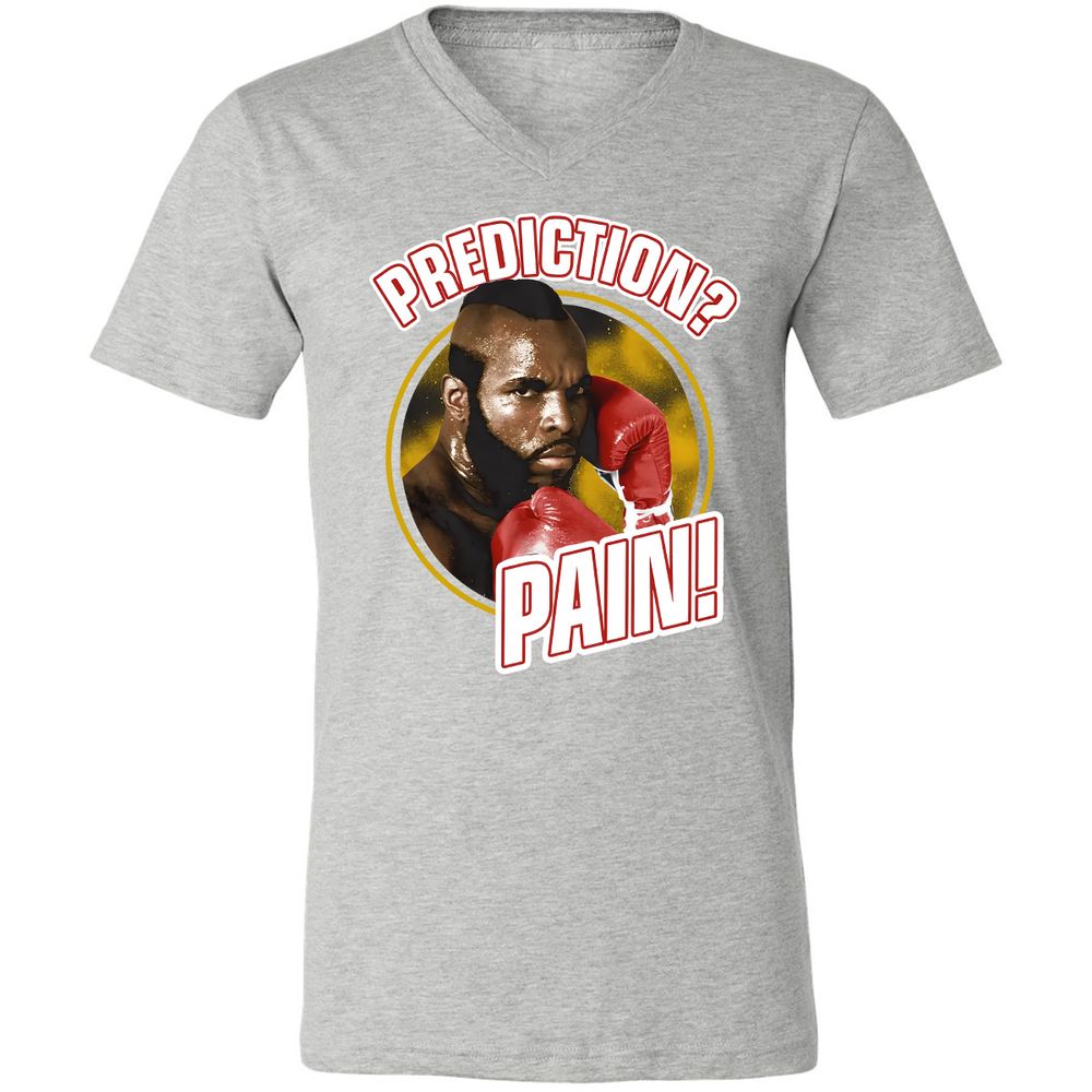 Unisex V-Neck T-Shirt - CCSXLU9P - Athletic Heather - 7