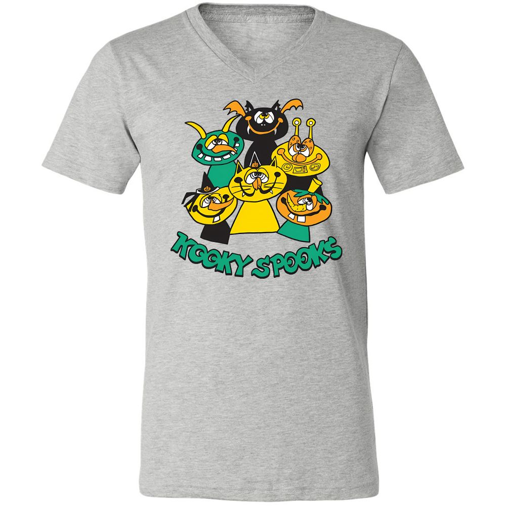 Unisex V-Neck T-Shirt - JLYMCV2T - Athletic Heather - 7