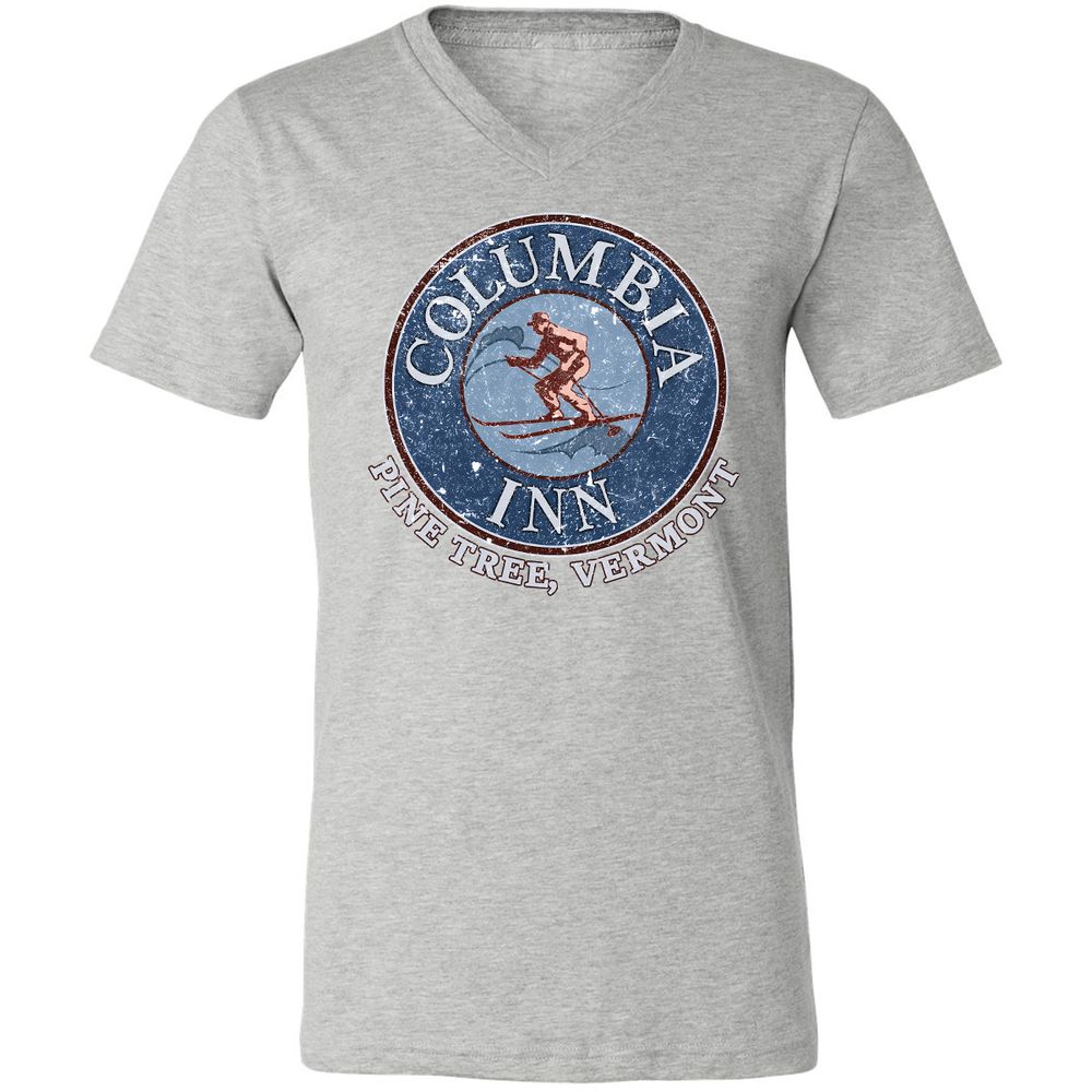 Unisex V-Neck T-Shirt - TWKWL3JX - Athletic Heather - 7