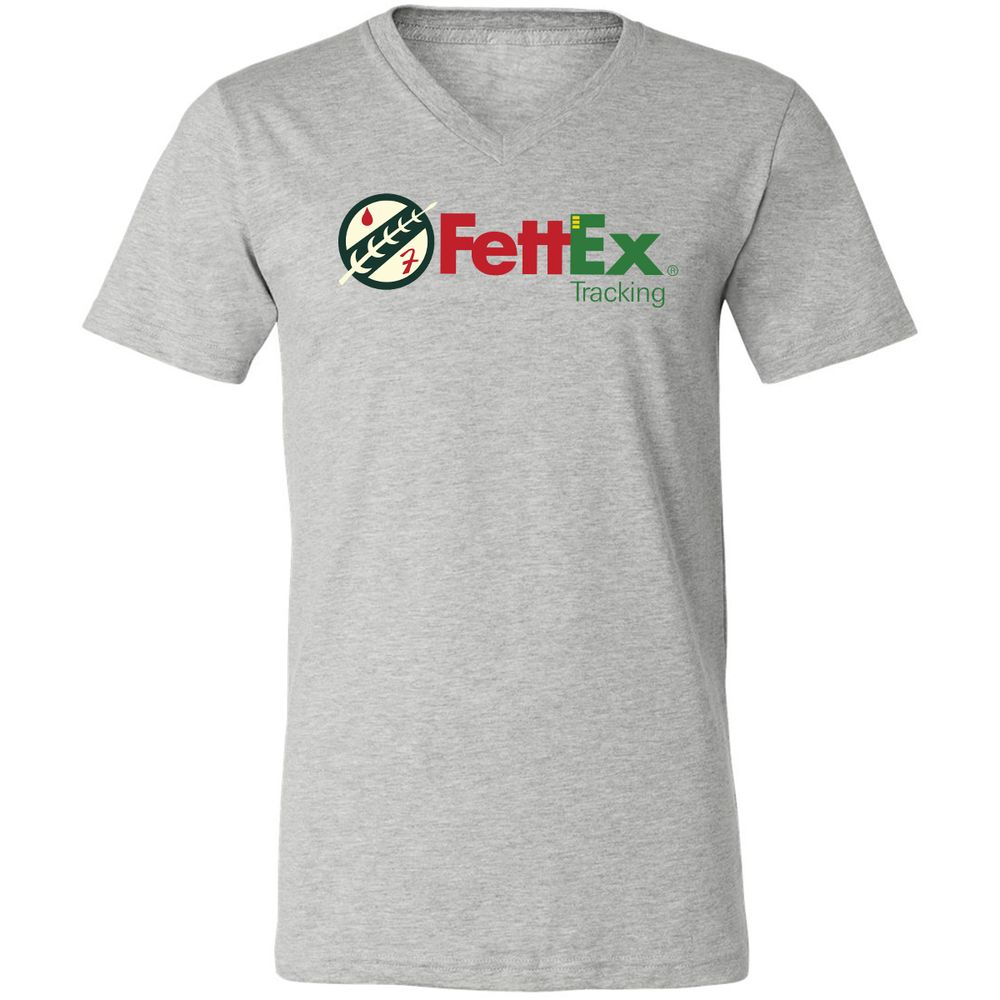 Unisex V-Neck T-Shirt - 7PD6XXEE - Athletic Heather - 7