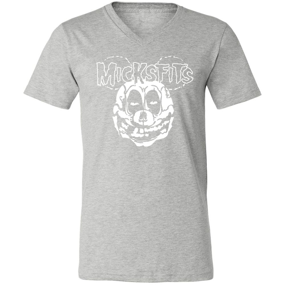 Unisex V-Neck T-Shirt - 1S1WN6DR - Athletic Heather - 7