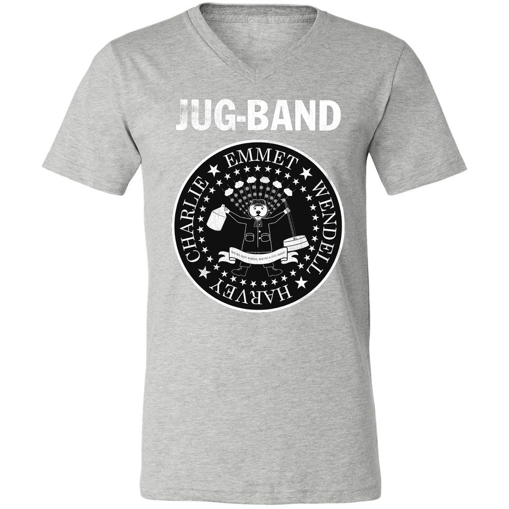 Unisex V-Neck T-Shirt - VHY3TU7U - Athletic Heather - 7