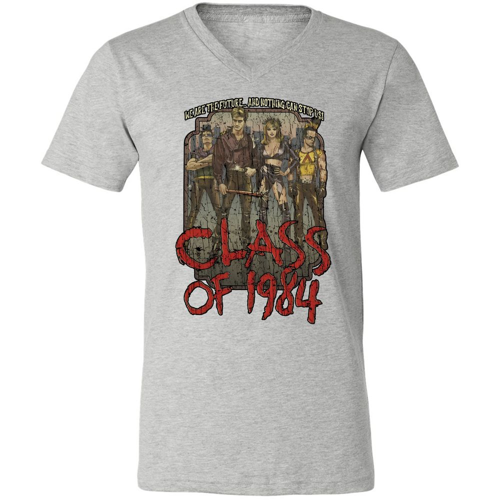 Unisex V-Neck T-Shirt - B639CDA3 - Athletic Heather - 7