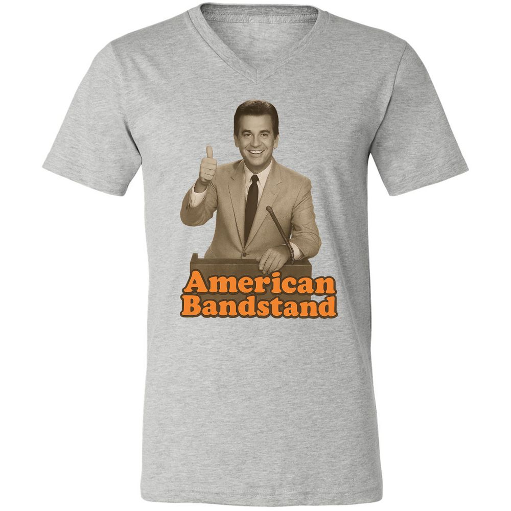 Unisex V-Neck T-Shirt - U7TULV74 - Athletic Heather - 7