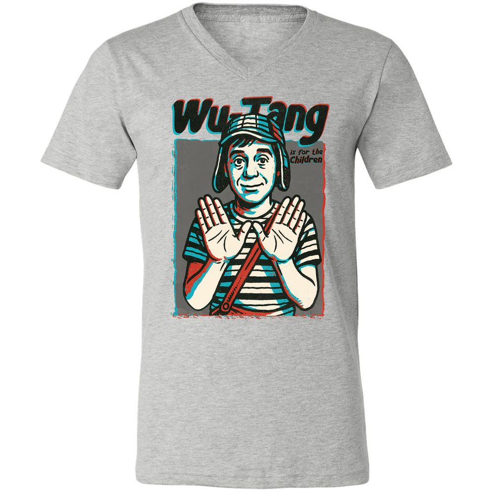 Unisex V-Neck T-Shirt - RCRFVV29 - Athletic Heather - 7