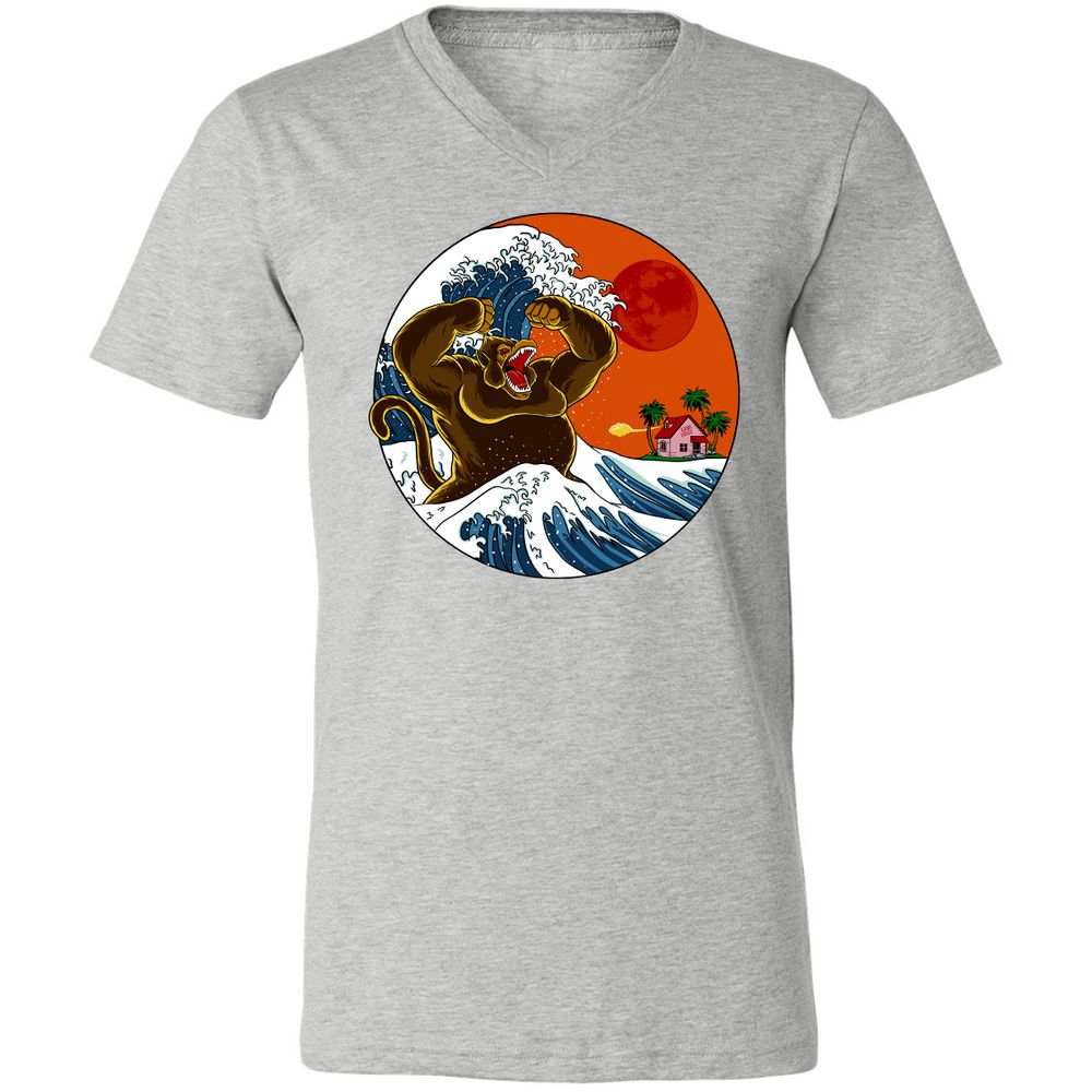 Unisex V-Neck T-Shirt - S7944W6C - Athletic Heather - 7