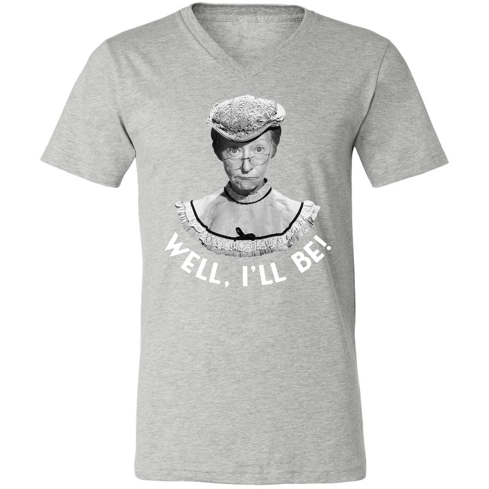 Unisex V-Neck T-Shirt - KS76C2NG - Athletic Heather - 7