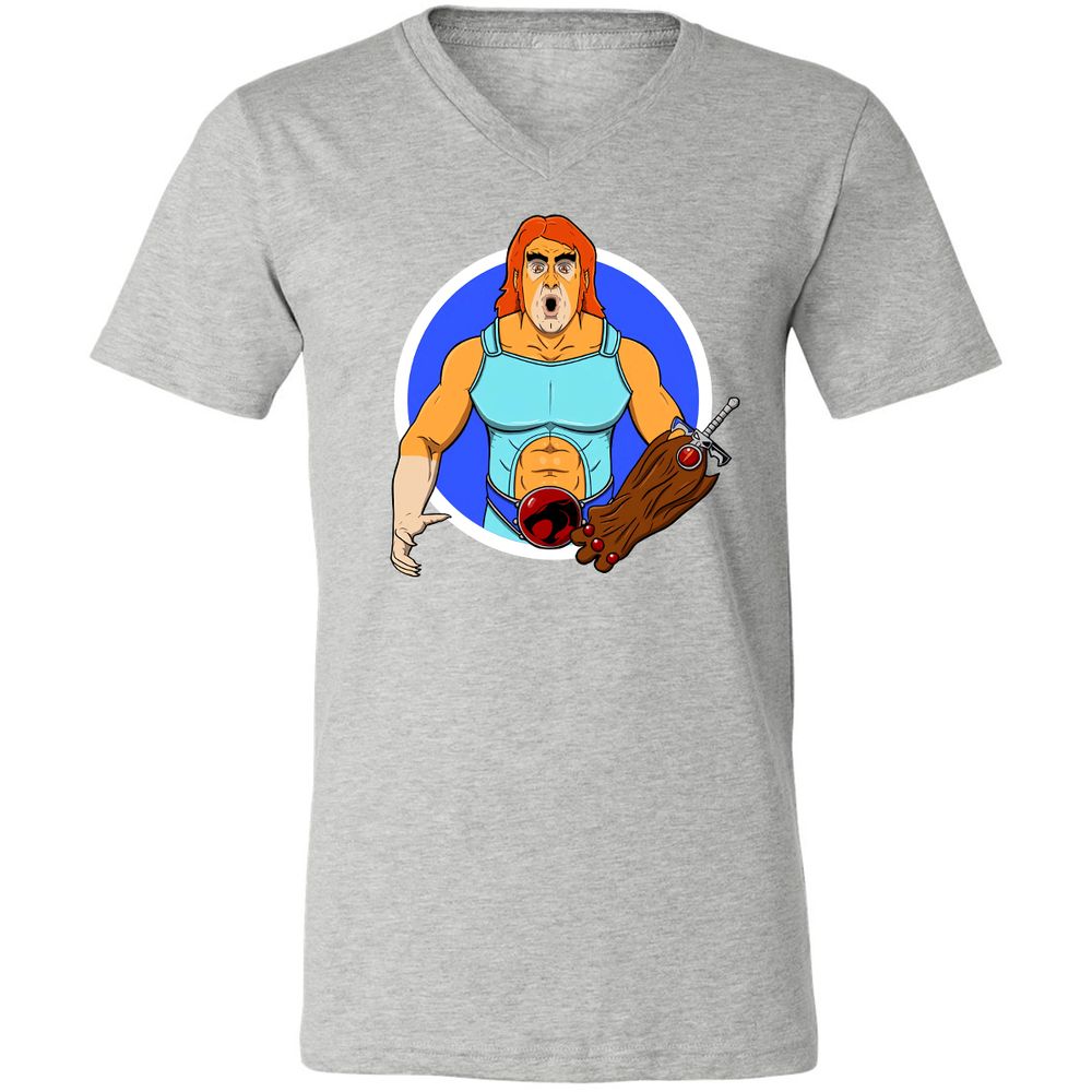 Unisex V-Neck T-Shirt - 44ZHN5FE - Athletic Heather - 7