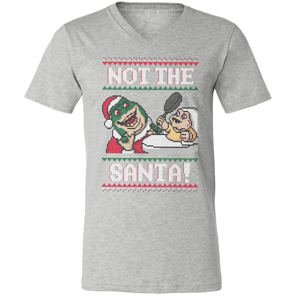 Unisex V-Neck T-Shirt - KKSFPPN3 - Athletic Heather - 7