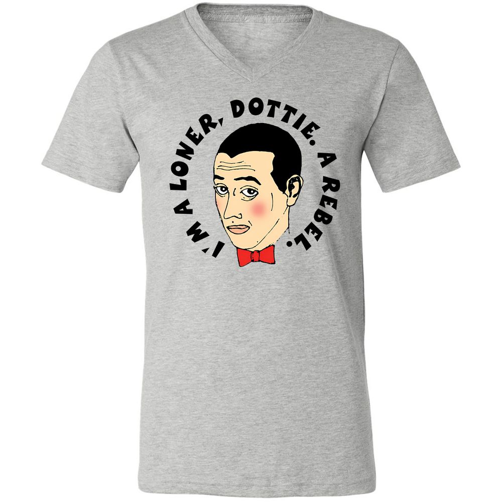 Unisex V-Neck T-Shirt - VCYUBSV3 - Athletic Heather - 7