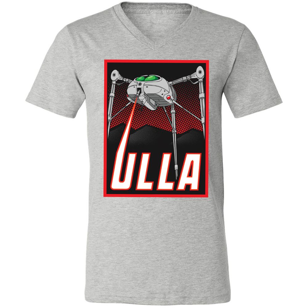 Unisex V-Neck T-Shirt - F1E68YJB - Athletic Heather - 7