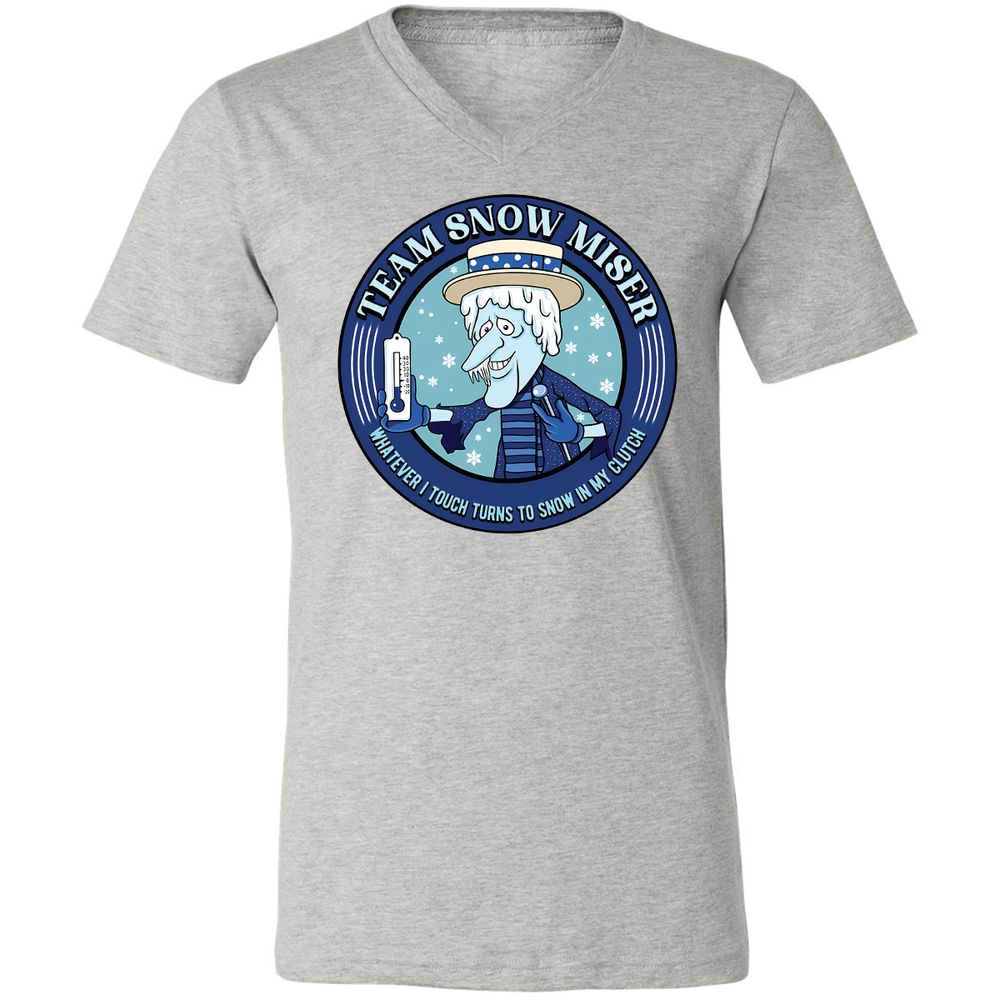 Unisex V-Neck T-Shirt - BW49SU5H - Athletic Heather - 7