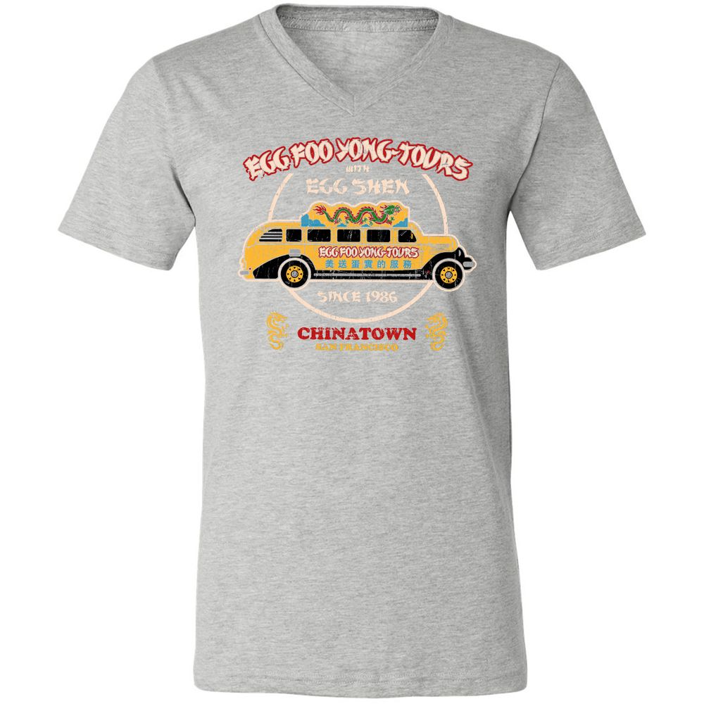 Unisex V-Neck T-Shirt - RTMN27JB - Athletic Heather - 7
