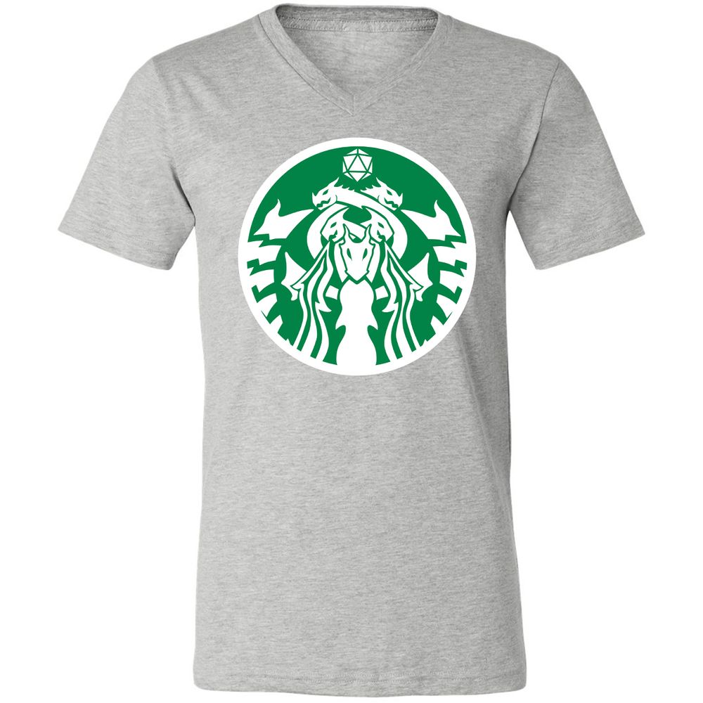 Unisex V-Neck T-Shirt - XXEC85R8 - Athletic Heather - 7