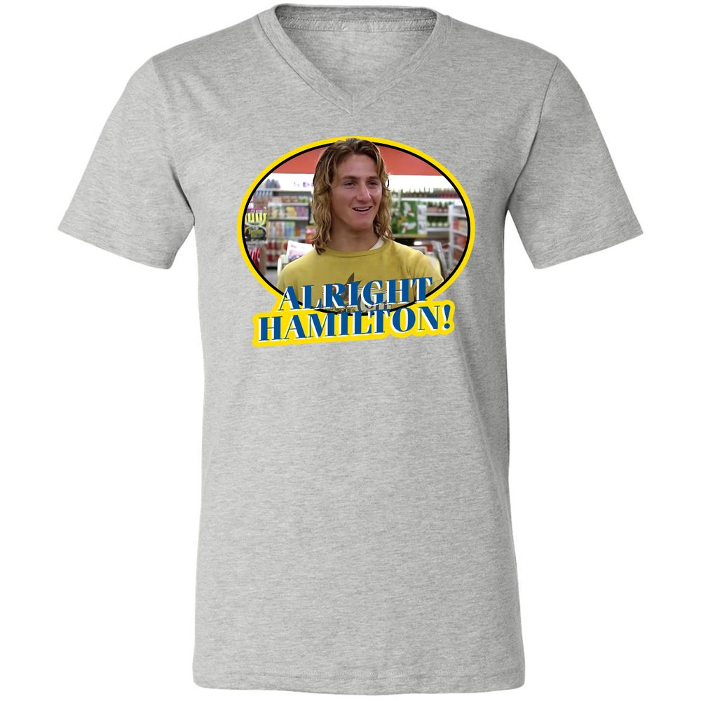 Unisex V-Neck T-Shirt - GE65QRAY - Athletic Heather - 7