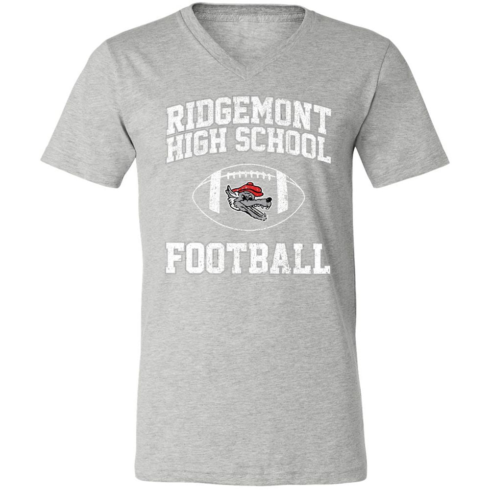 Unisex V-Neck T-Shirt - T2T2YDWD - Athletic Heather - 7