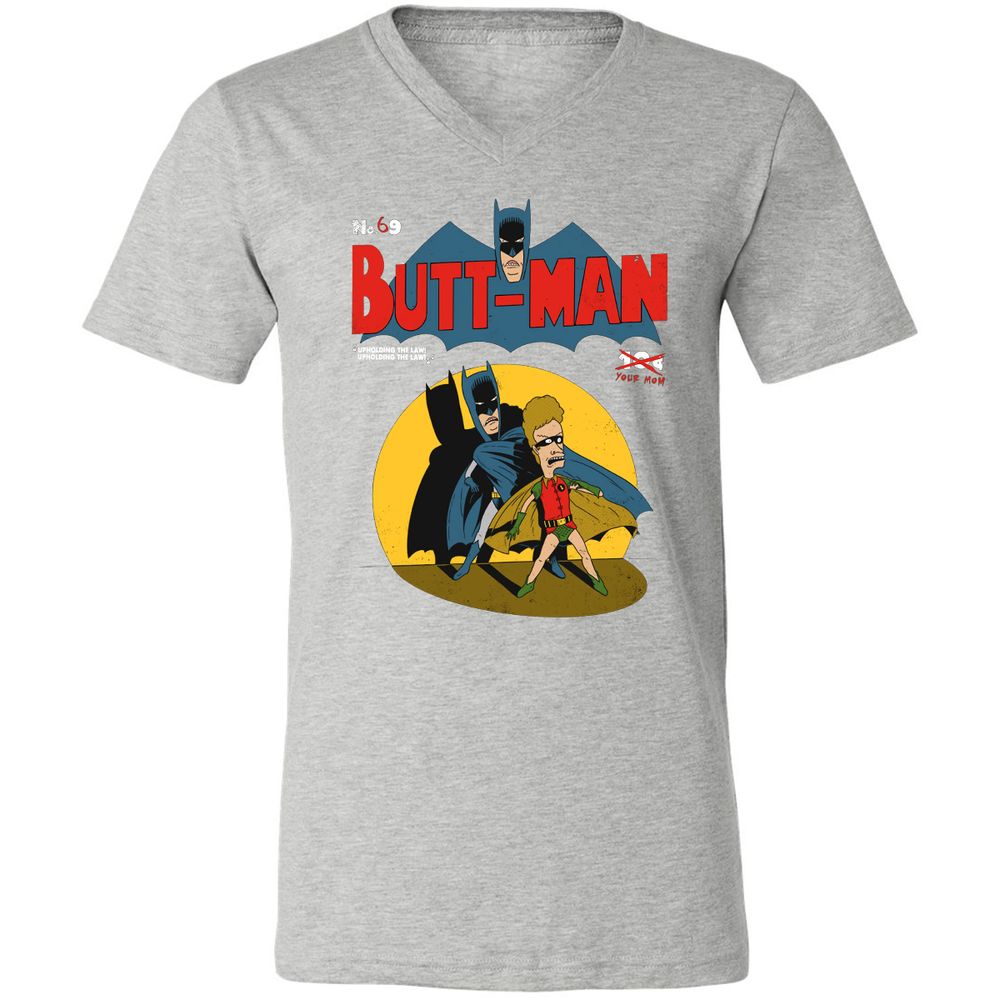 Unisex V-Neck T-Shirt - EC6VPG3K - Athletic Heather - 7