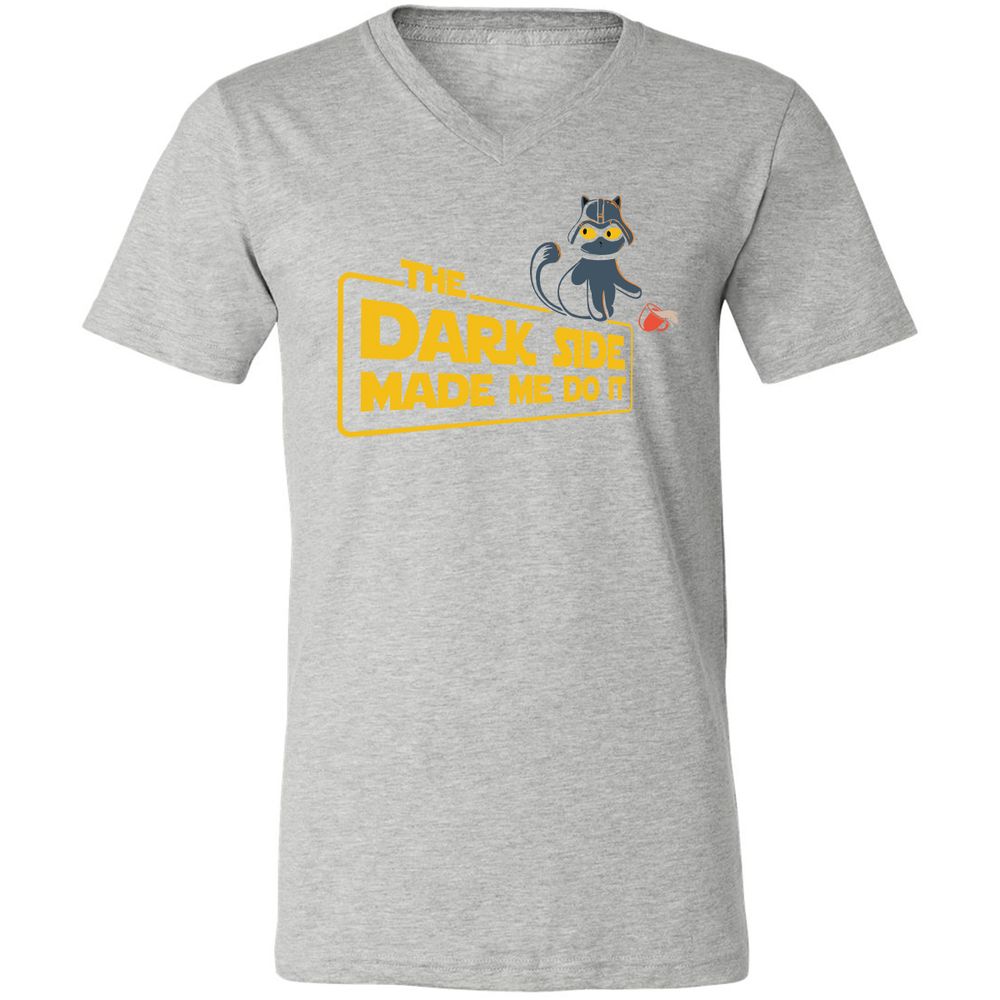 Unisex V-Neck T-Shirt - EXF2UAP1 - Athletic Heather - 7