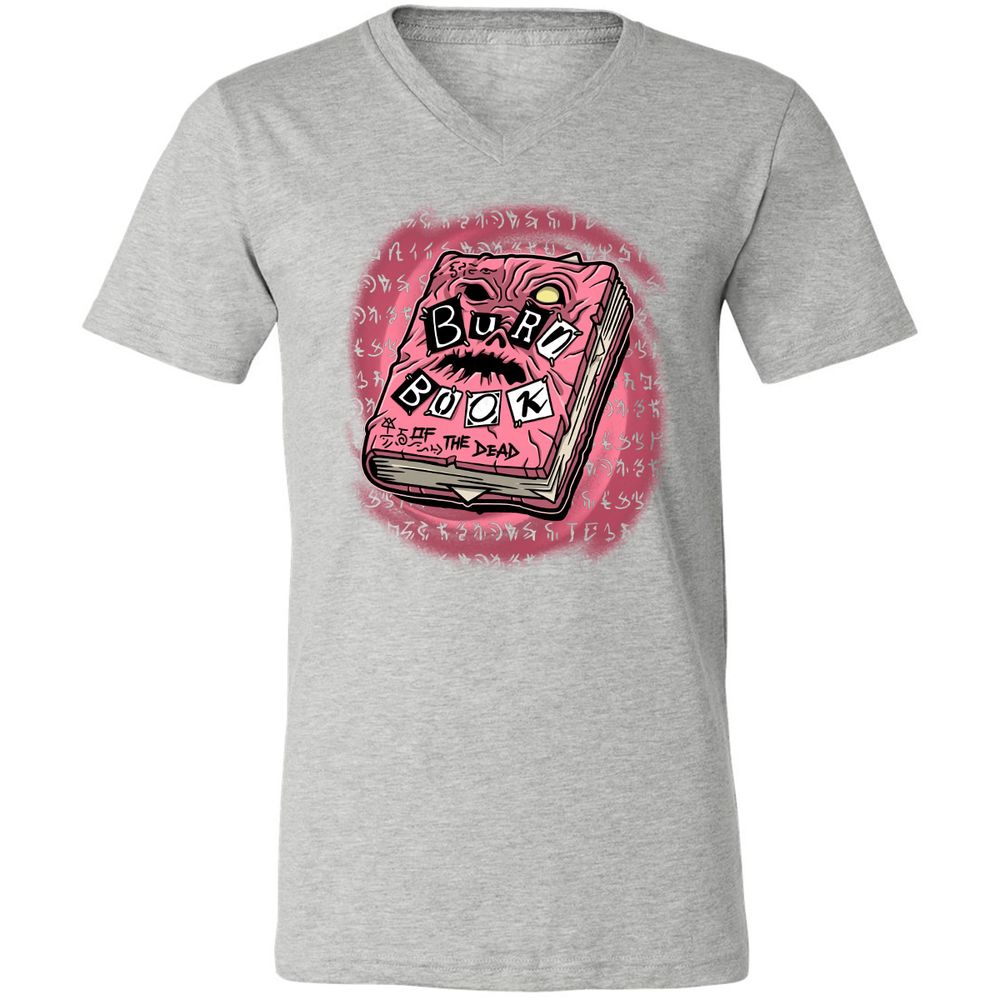 Unisex V-Neck T-Shirt - UJ1MMAWD - Athletic Heather - 7