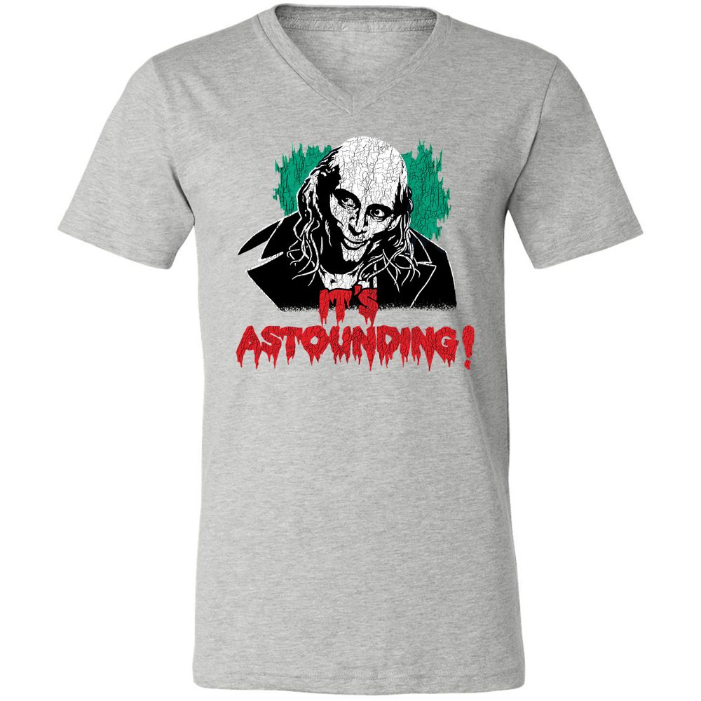 Unisex V-Neck T-Shirt - SNXLYNTX - Athletic Heather - 7