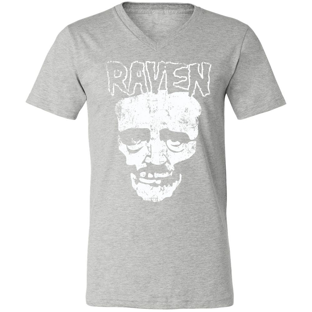Unisex V-Neck T-Shirt - VULVSWAK - Athletic Heather - 7
