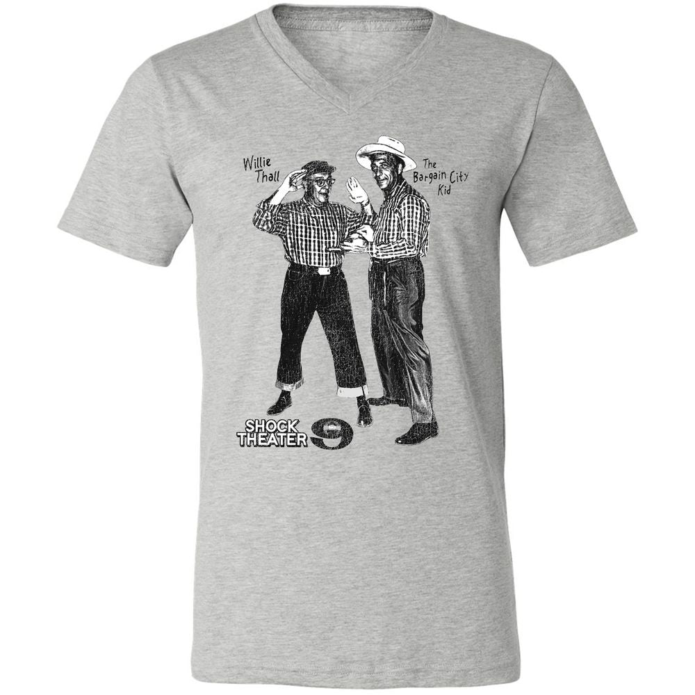 The Bargain City Kid and Willie Thall - Athletic Heather - 7