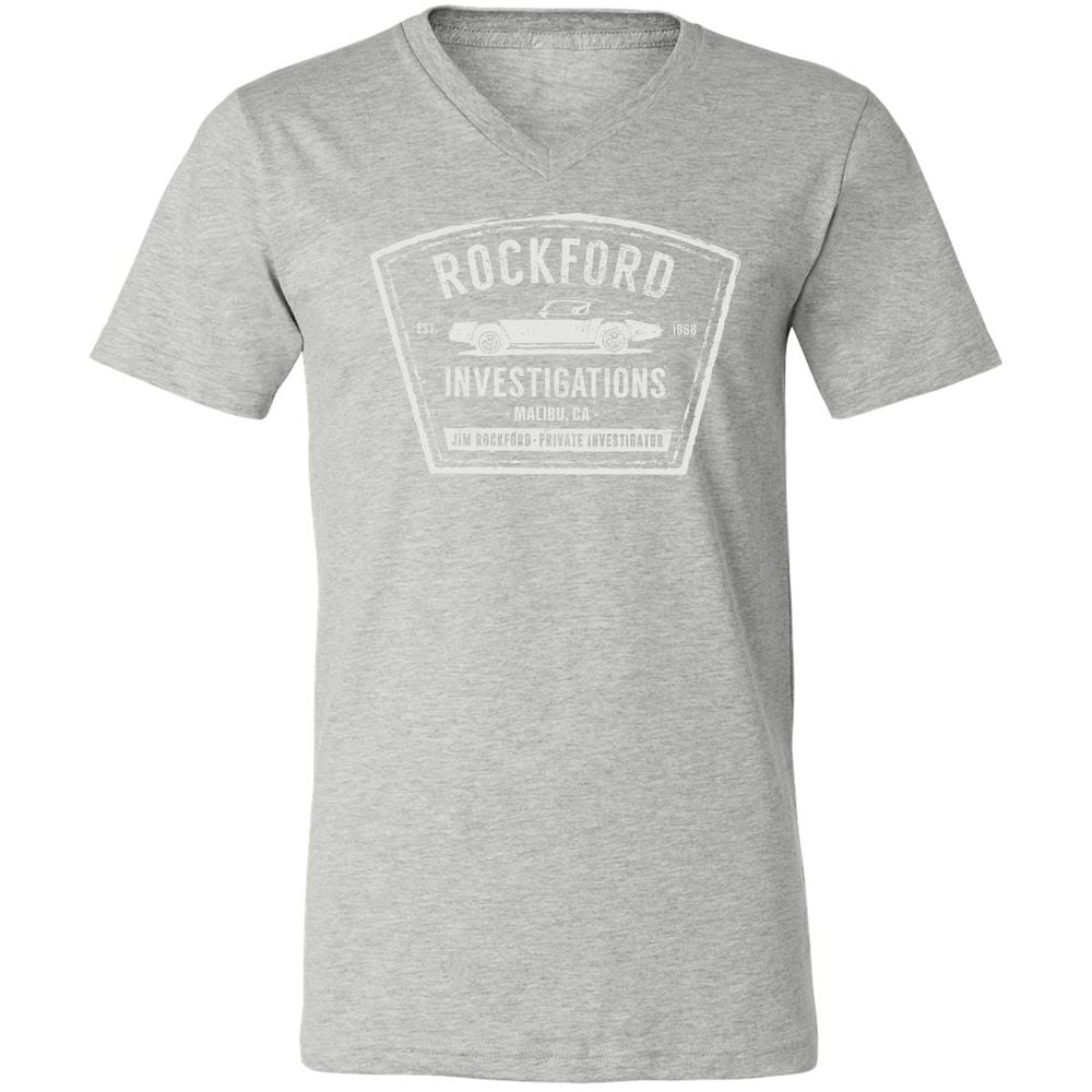Unisex V-Neck T-Shirt - 7N4H7ENE - Athletic Heather - 7