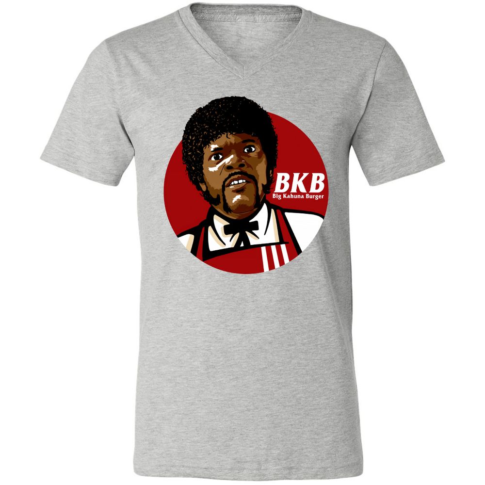 Unisex V-Neck T-Shirt - RDPFTXRH - Athletic Heather - 7