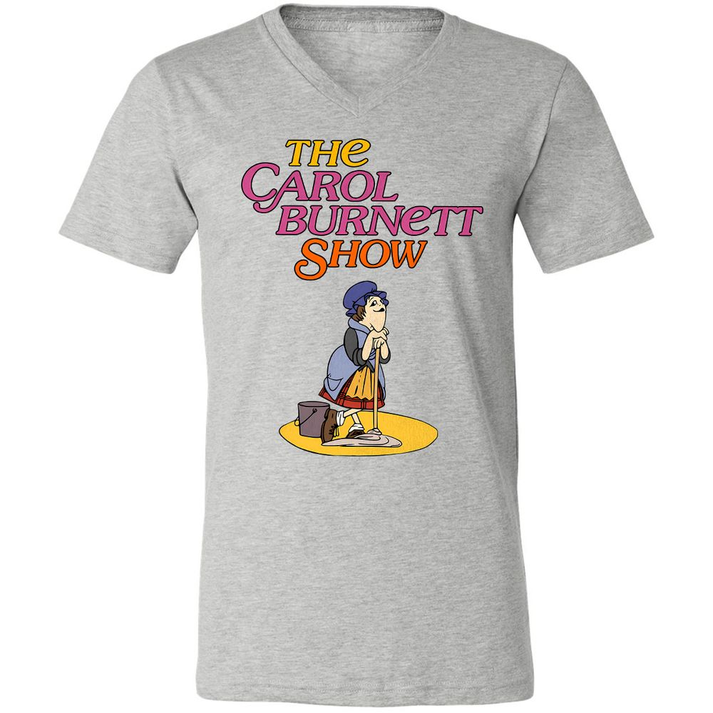 Unisex V-Neck T-Shirt - Z3V1L4M2 - Athletic Heather - 7