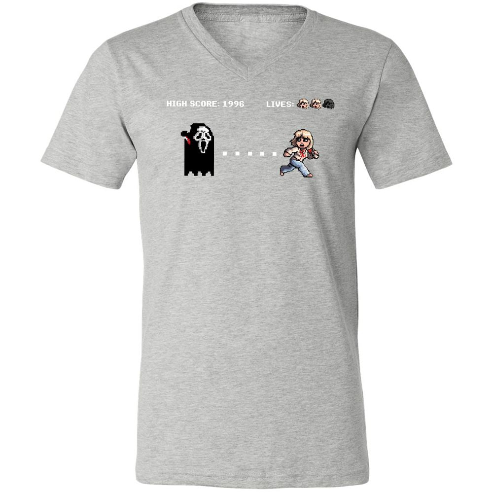 Unisex V-Neck T-Shirt - 24FBLSN4 - Athletic Heather - 7