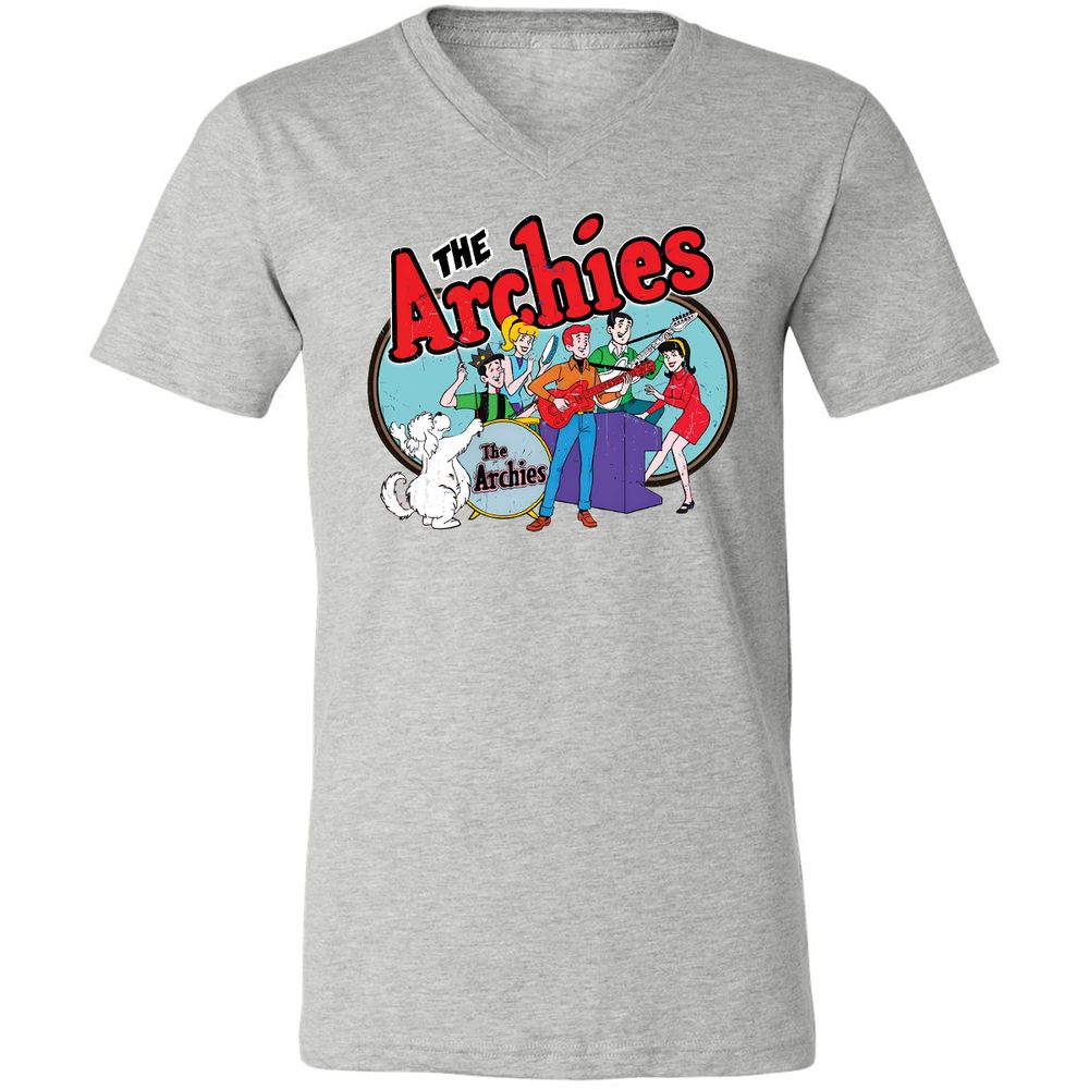 Unisex V-Neck T-Shirt - NT8GX82L - Athletic Heather - 7