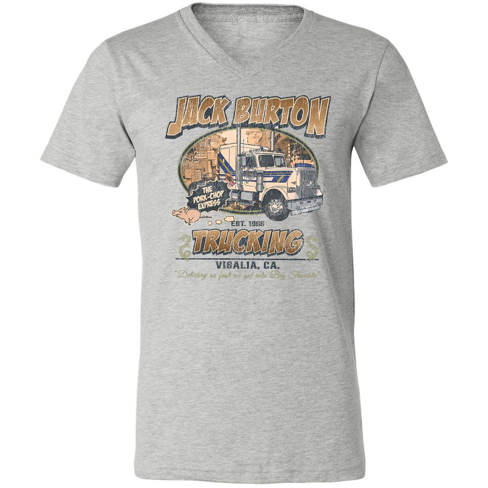 Big Trouble Trucking Company - Athletic Heather - 7