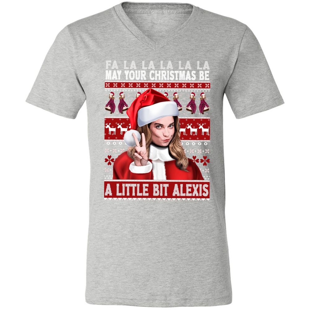 Unisex V-Neck T-Shirt - 56632TU2 - Athletic Heather - 7