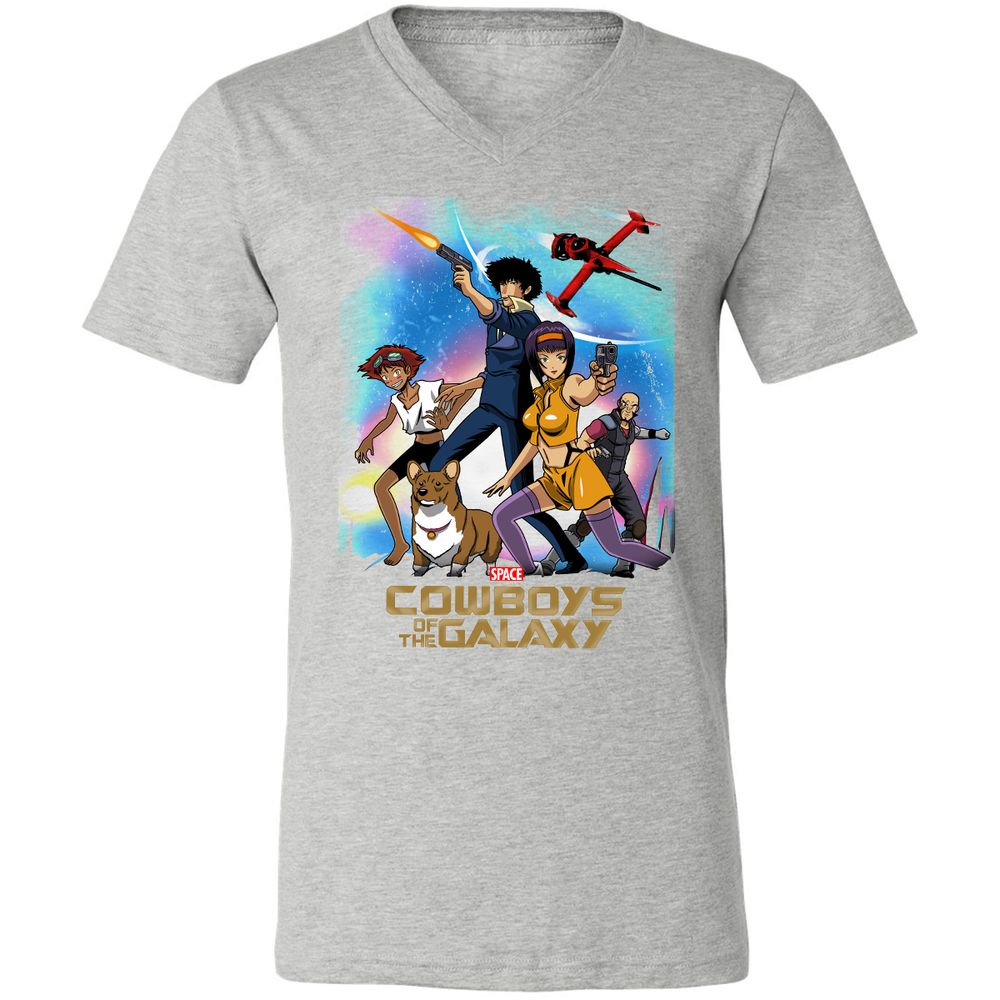 Unisex V-Neck T-Shirt - X413A22L - Athletic Heather - 7