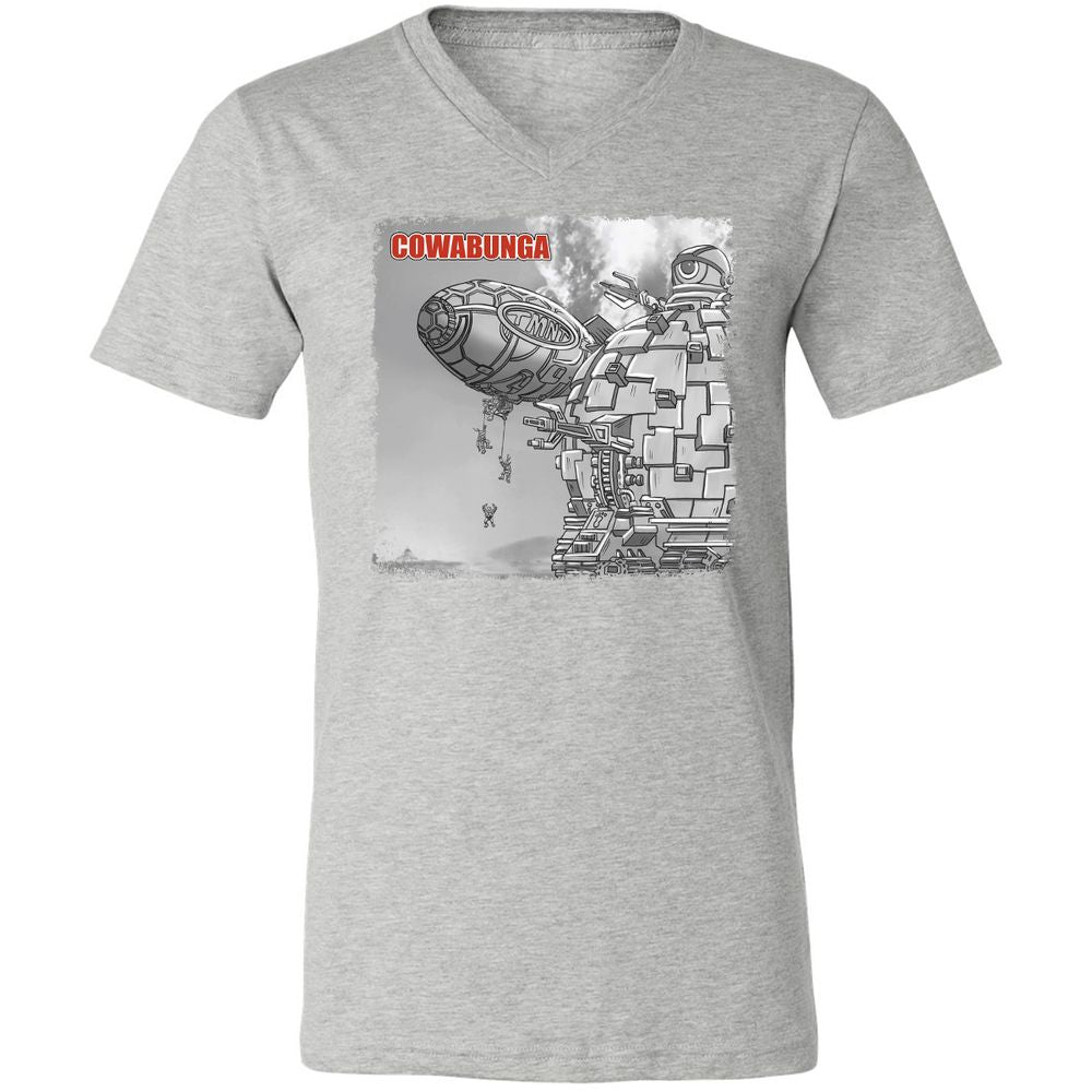 Unisex V-Neck T-Shirt - B691X59T - Athletic Heather - 7