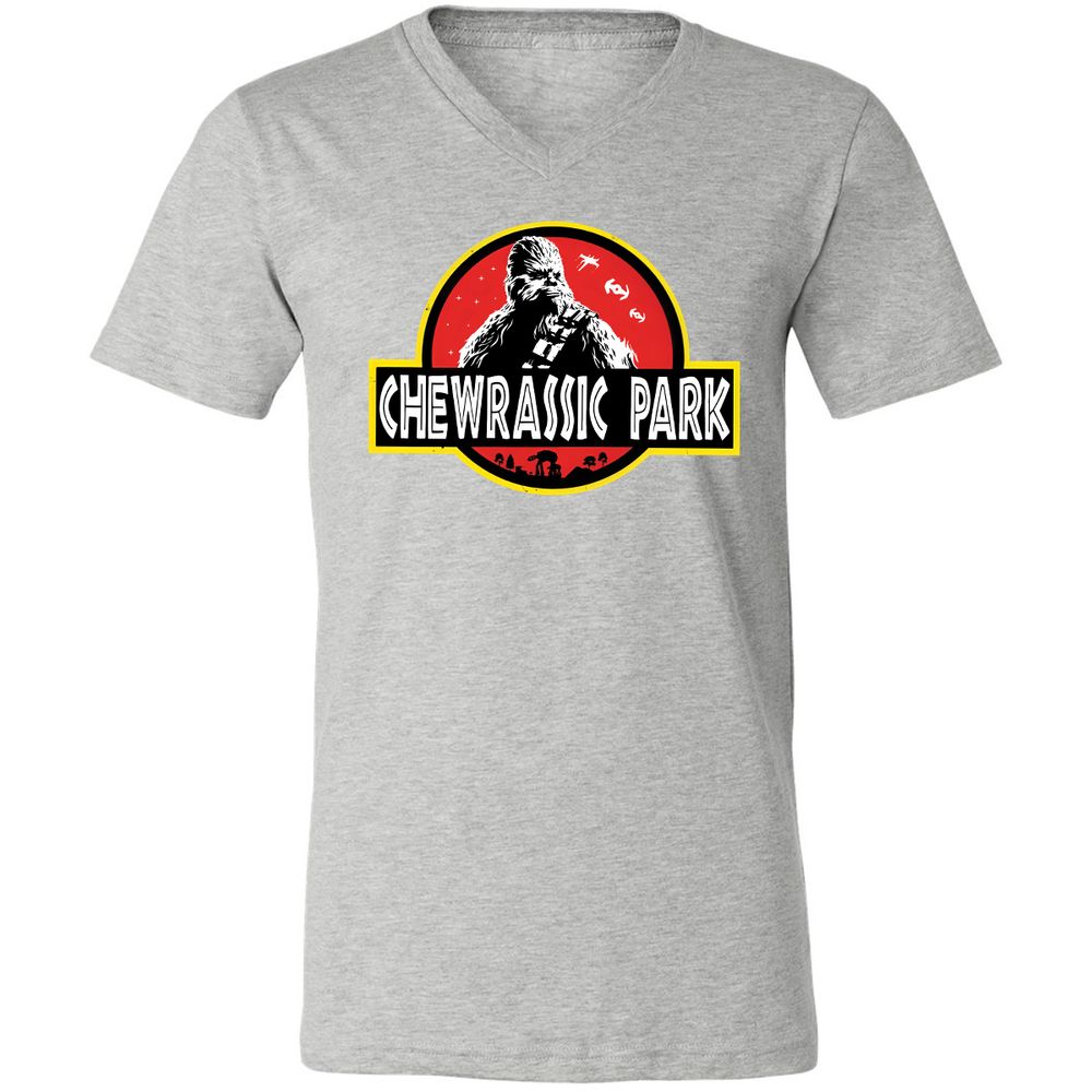 Unisex V-Neck T-Shirt - WJECB9PG - Athletic Heather - 7