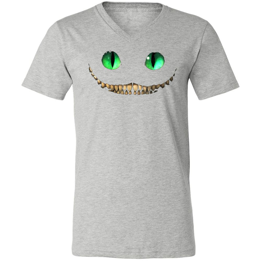 Unisex V-Neck T-Shirt - M1JA82S9 - Athletic Heather - 7