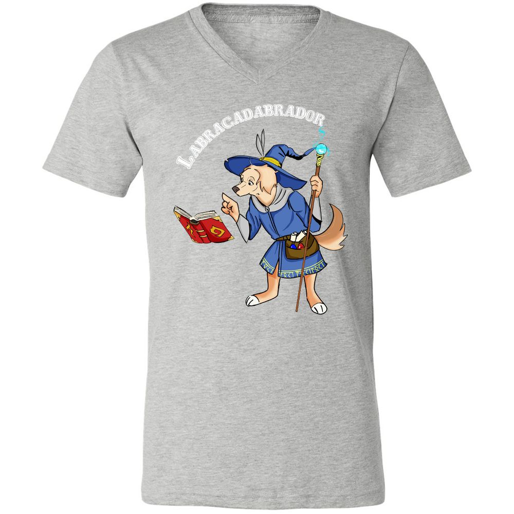 Unisex V-Neck T-Shirt - FBDYNPT4 - Athletic Heather - 7