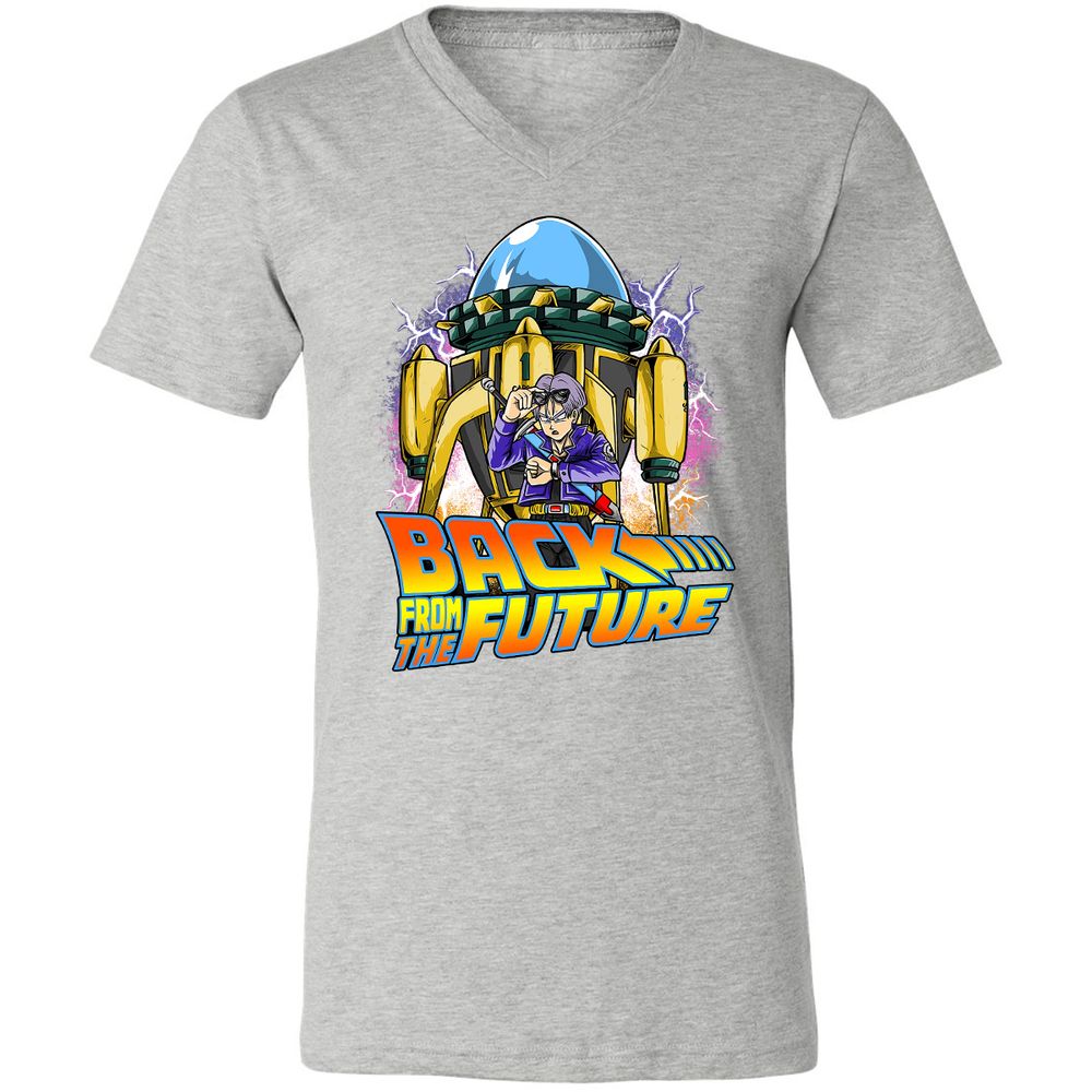 Unisex V-Neck T-Shirt - H3YCMJYU - Athletic Heather - 7