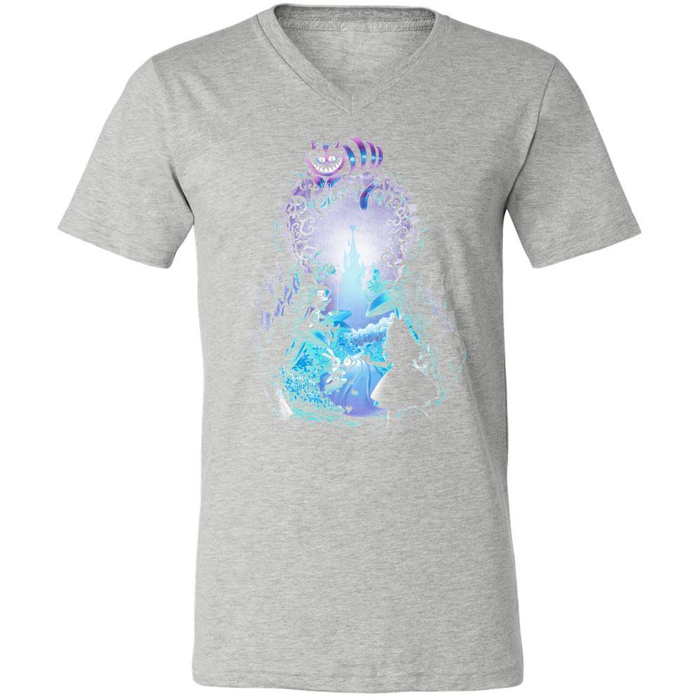 Unisex V-Neck T-Shirt - 91VVDS51 - Athletic Heather - 7