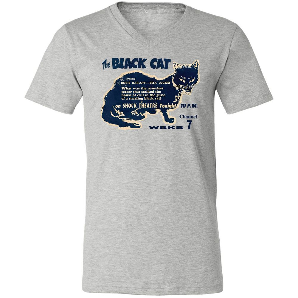 Unisex V-Neck T-Shirt - RRCR8U5U - Athletic Heather - 7