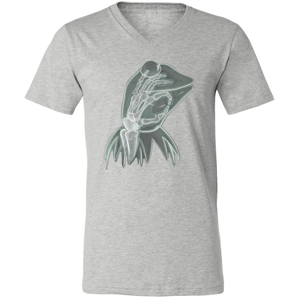 Unisex V-Neck T-Shirt - Z2Z55139 - Athletic Heather - 7