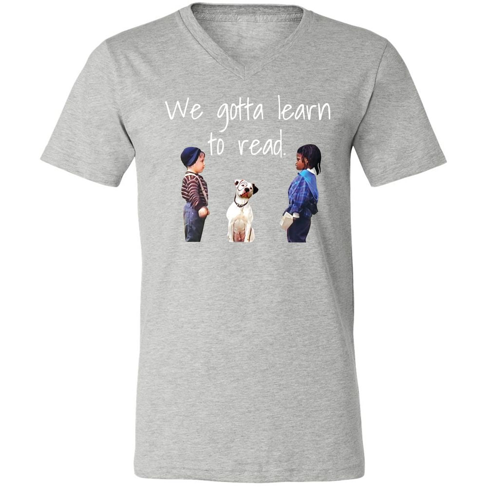 Unisex V-Neck T-Shirt - RB473FAD - Athletic Heather - 7