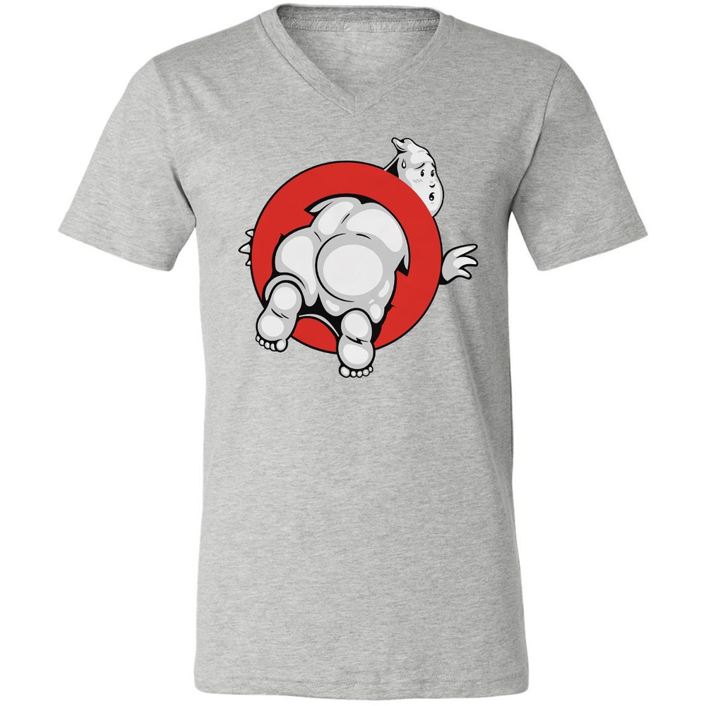 Unisex V-Neck T-Shirt - S8EUNX6Z - Athletic Heather - 7