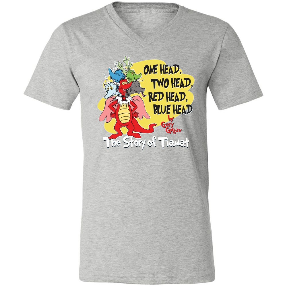 Unisex V-Neck T-Shirt - 7NCLXASY - Athletic Heather - 7