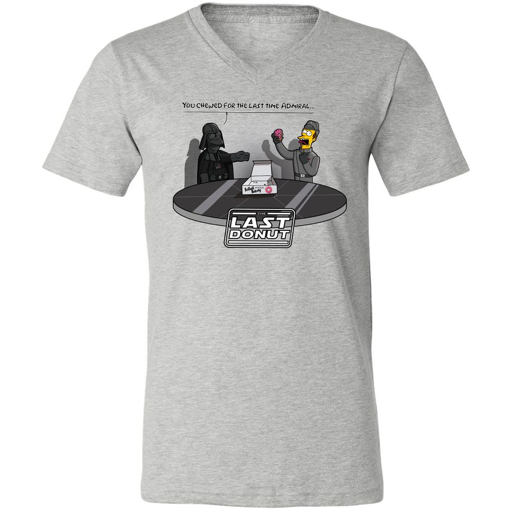 Unisex V-Neck T-Shirt - G281E1NA - Athletic Heather - 7