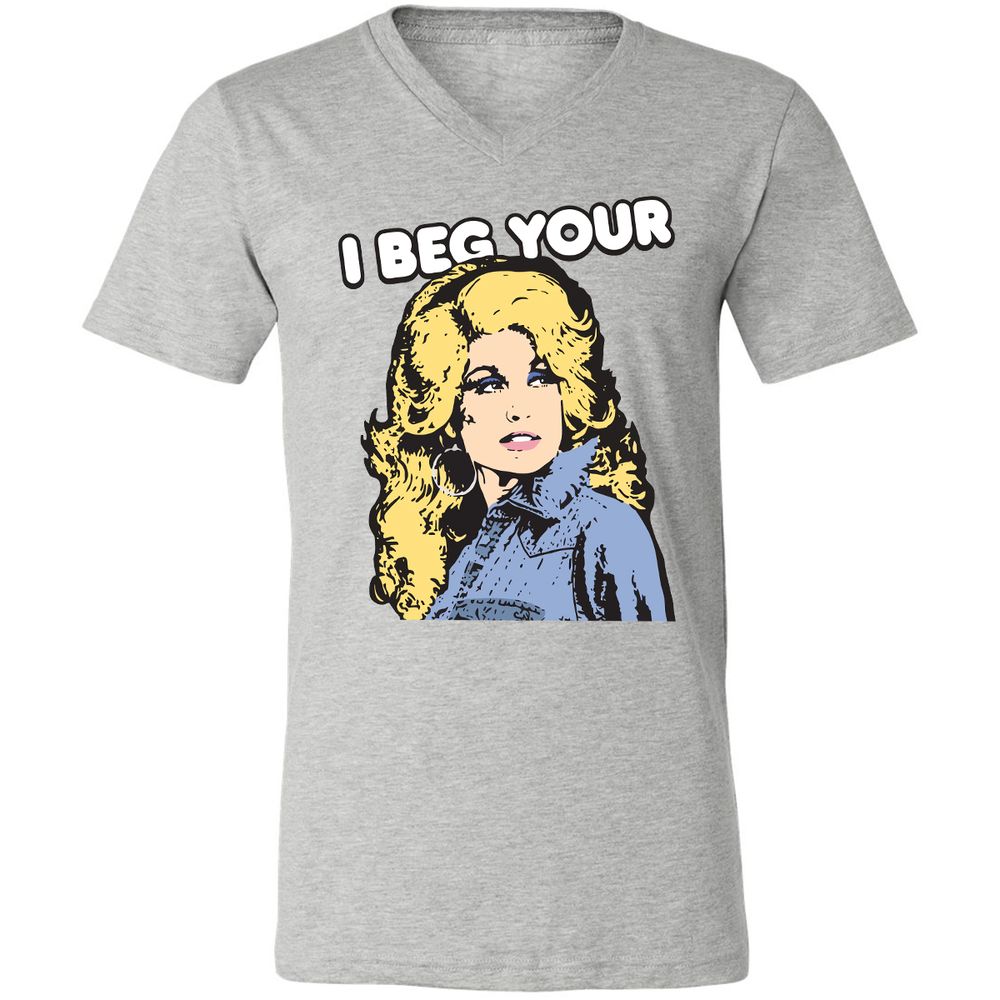 Unisex V-Neck T-Shirt - 4PENAXWA - Athletic Heather - 7