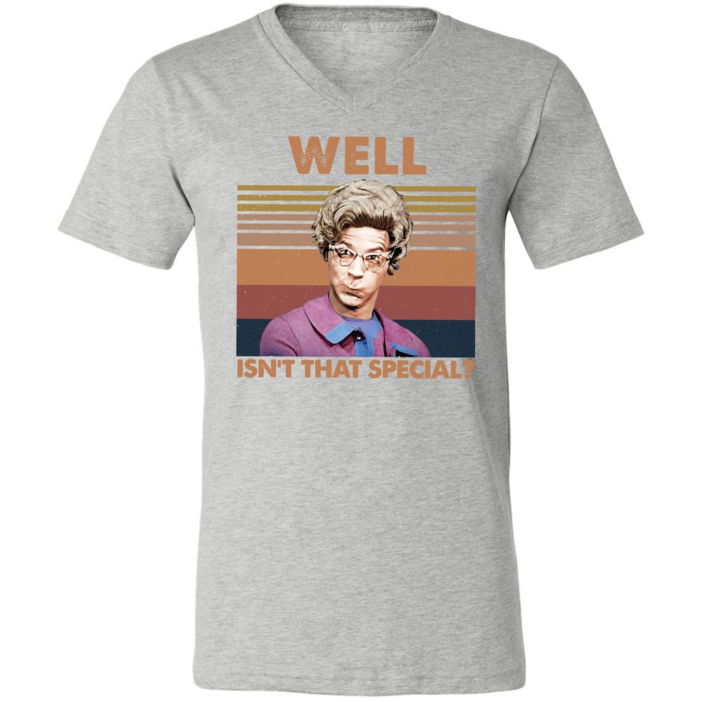 Unisex V-Neck T-Shirt - V7VGEPTP - Athletic Heather - 7
