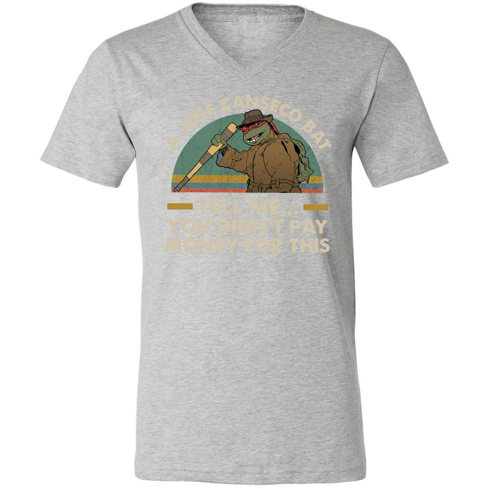 Unisex V-Neck T-Shirt - YM4362FG - Athletic Heather - 7