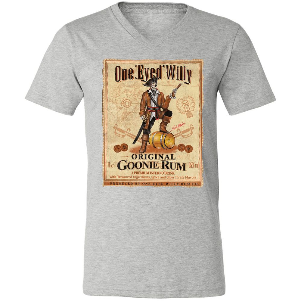 Unisex V-Neck T-Shirt - PL9BDCCB - Athletic Heather - 7